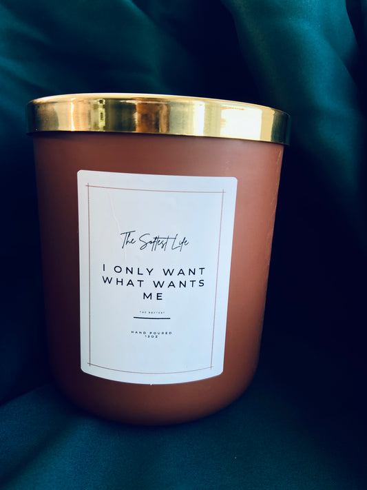 What Wants Me Candle
